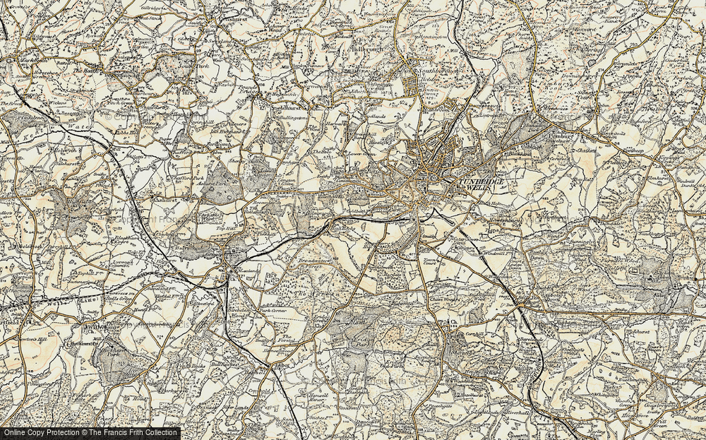 Old Map of Ramslye, 1897-1898 in 1897-1898