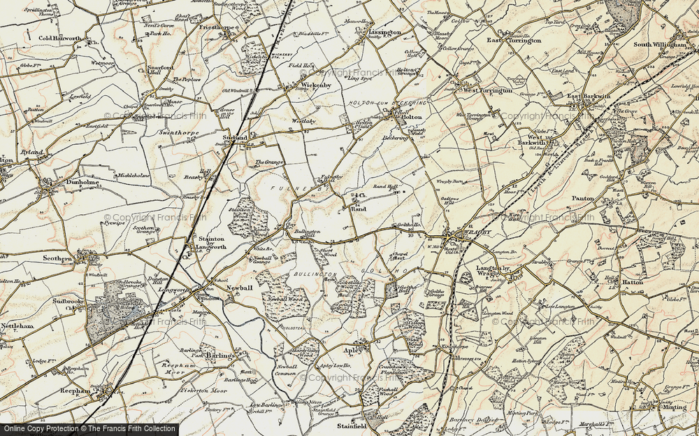 Old Map of Rand, 1902-1903 in 1902-1903