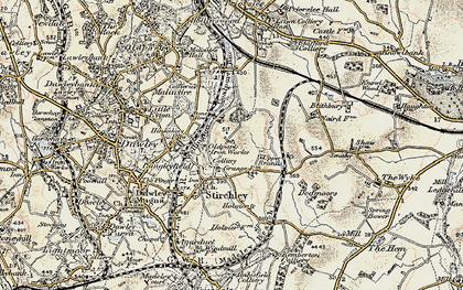 Old map of Randlay in 1902