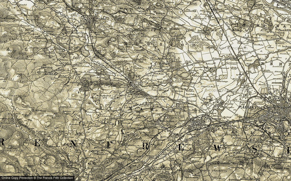 Old Map of Ranfurly, 1905-1906 in 1905-1906