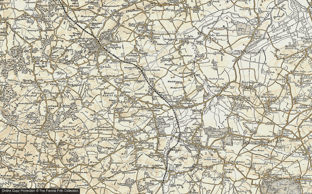 Old Map of Rapps, 1898-1900 in 1898-1900