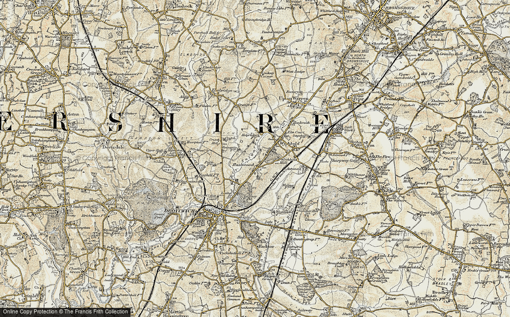 Old Map of Rashwood, 1899-1902 in 1899-1902