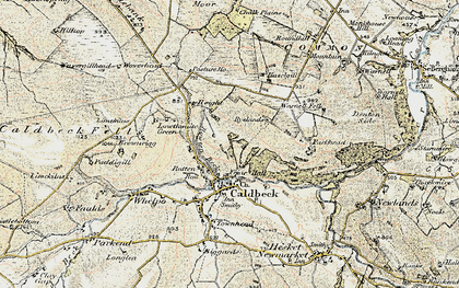 Old map of Ratten Row in 1901-1904