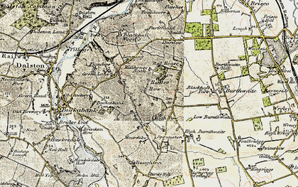 Old map of Ratten Row in 1901-1904