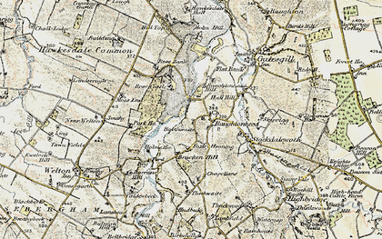 Old map of Breconhill in 1901-1904