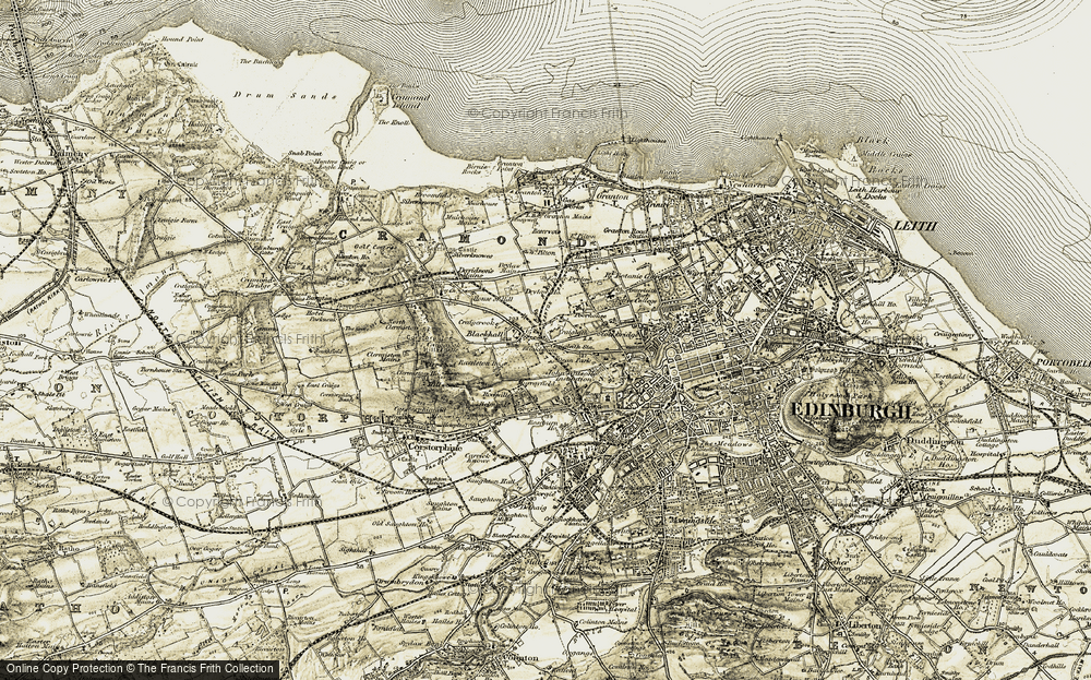 Old Map of Ravelston, 1903-1906 in 1903-1906