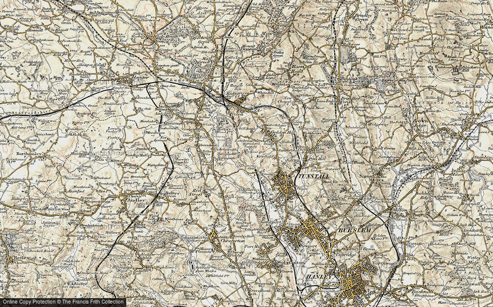 Old Map of Ravenscliffe, 1902 in 1902
