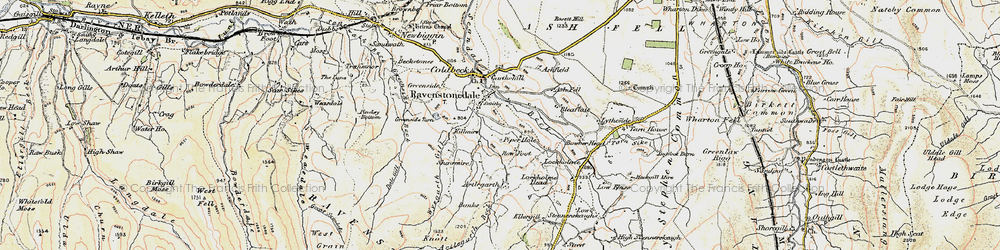 Old map of Artlegarth in 1903-1904