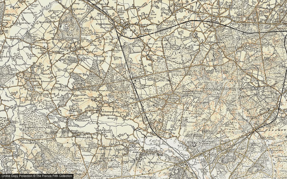 Old Map of Ravenswood Village Settlement, 1897-1909 in 1897-1909