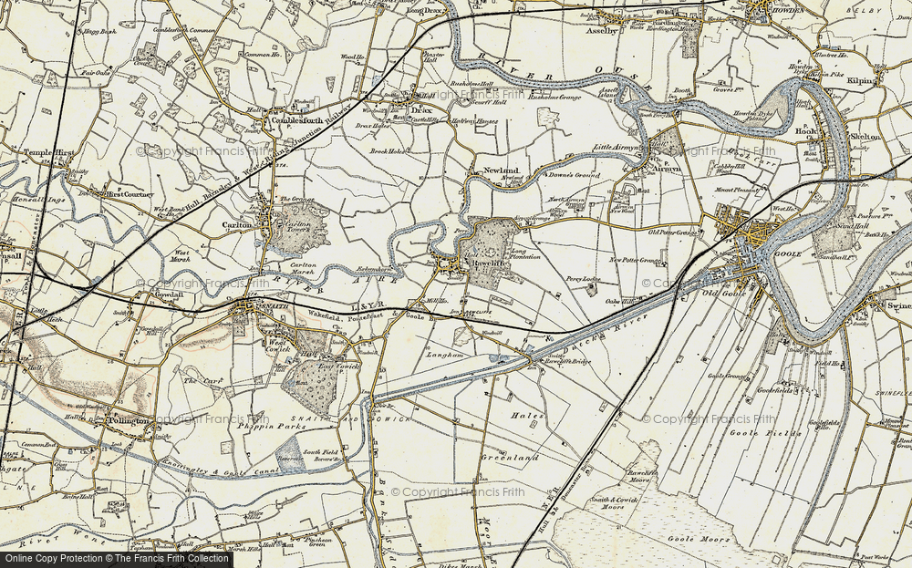 Old Map of Rawcliffe, 1903 in 1903