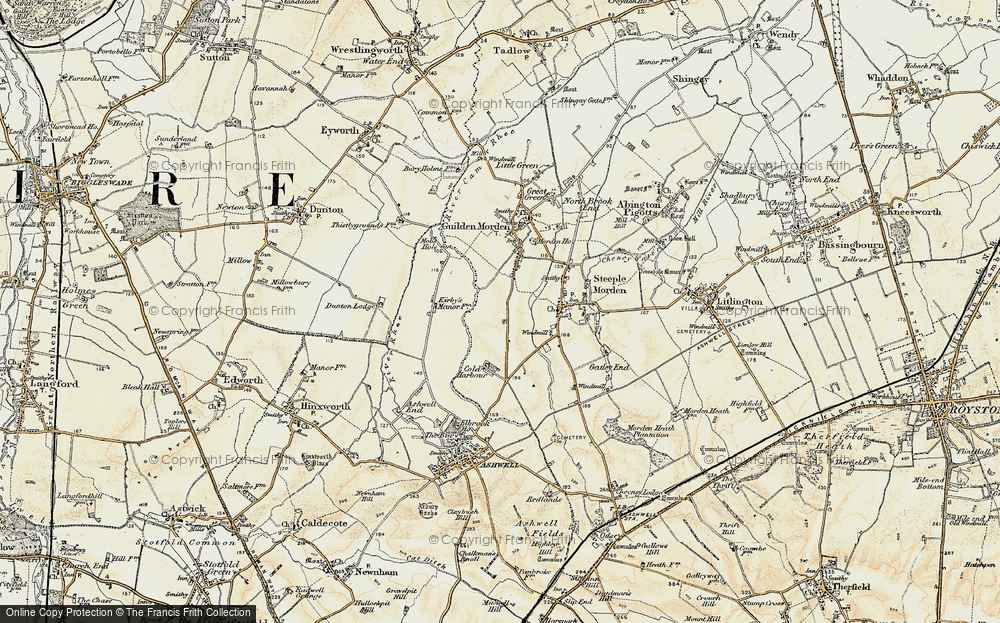 Old Map of Red Barn, 1898-1901 in 1898-1901