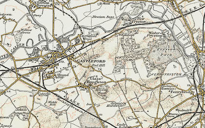 Old map of Red Hill in 1903