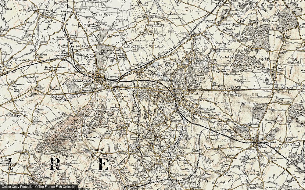 Old Map of Red Lake, 1902 in 1902