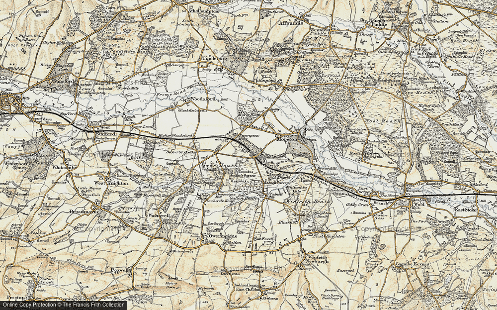 Old Map of Redbridge, 1899-1909 in 1899-1909