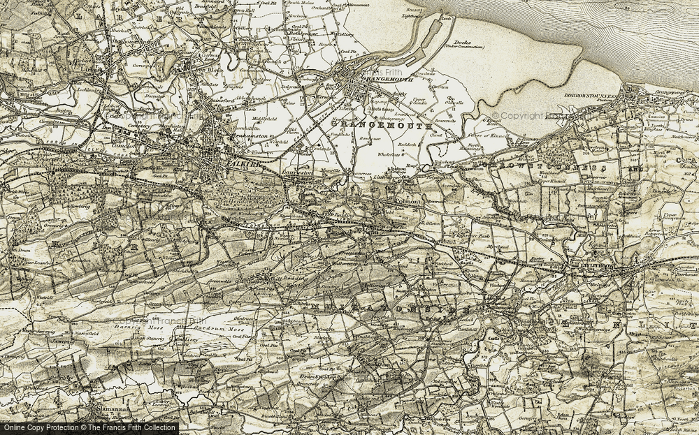 Old Map of Redding, 1904-1906 in 1904-1906