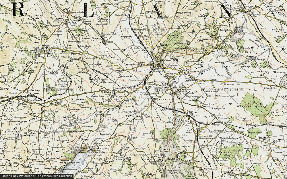 Old Map of Redhills, 1901-1904 in 1901-1904