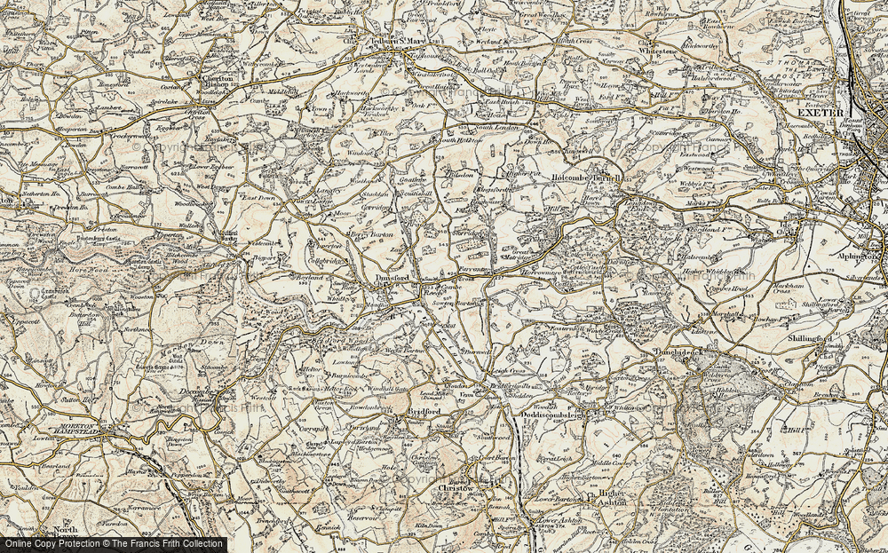 Old Map of Reedy, 1899-1900 in 1899-1900