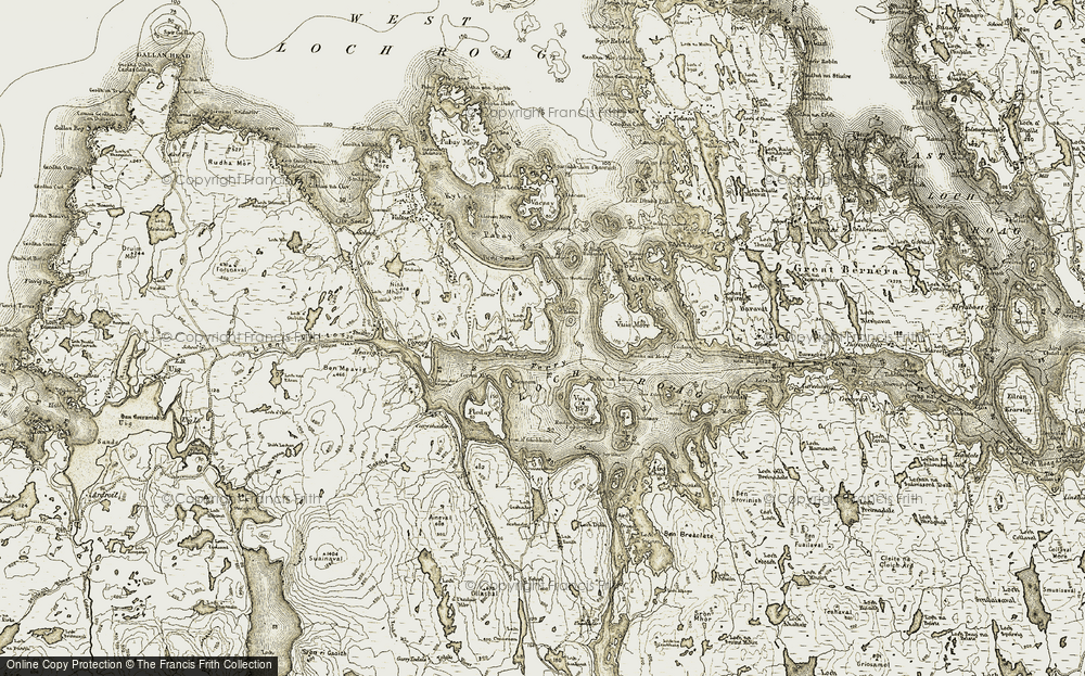 Old Map of Reef, 1911 in 1911