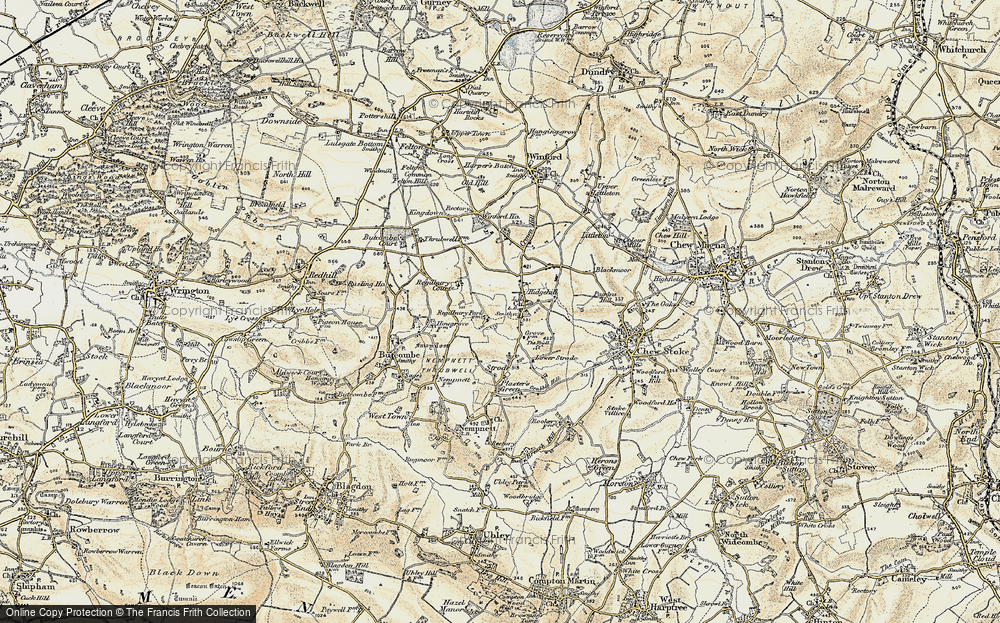 Old Map of Regil, 1899 in 1899