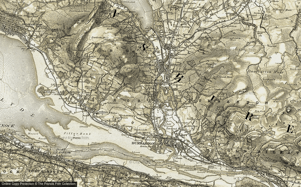 Old Map of Renton, 1905-1907 in 1905-1907