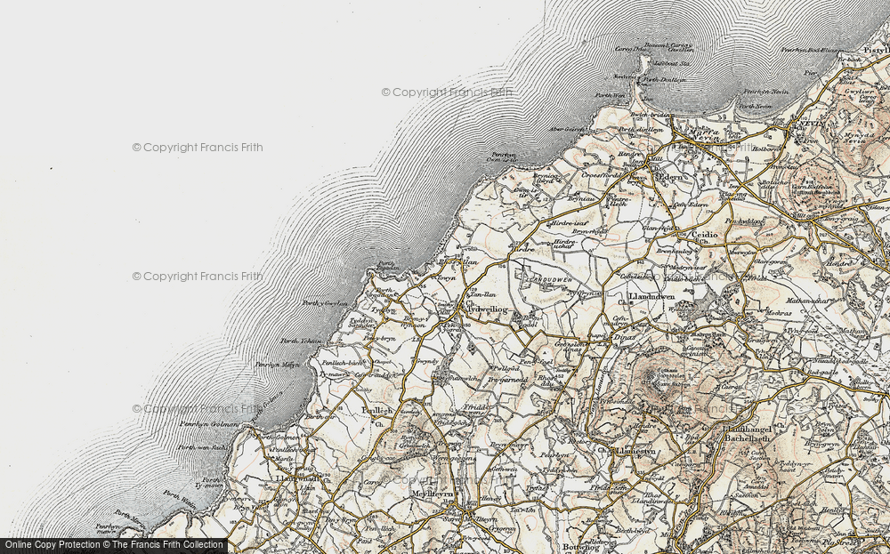 Old Maps of Penrhyn Cwmistir, Gwynedd - Francis Frith