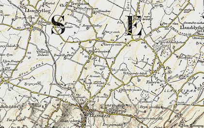 Old map of Dingle, The in 1903-1910