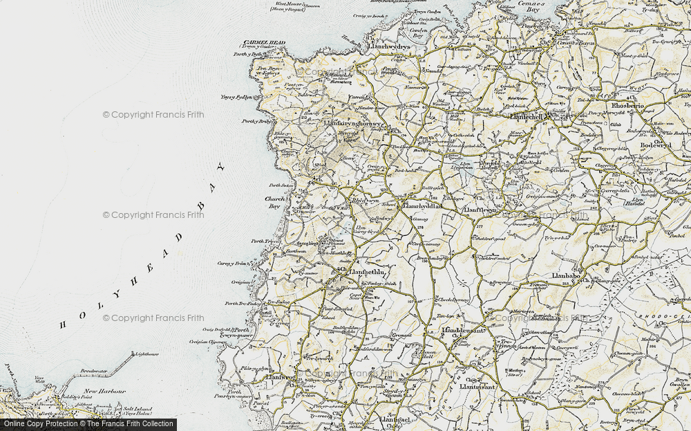Old Map of Rhydwyn, 1903-1910 in 1903-1910