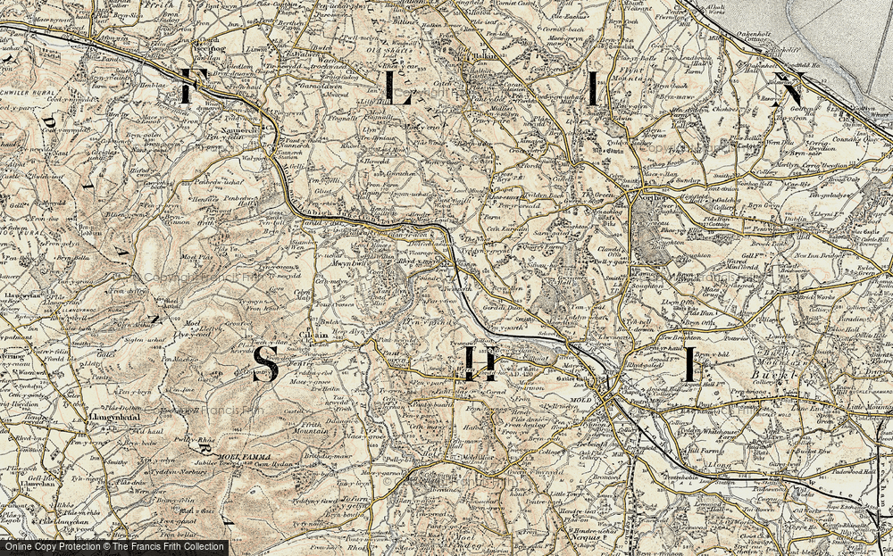 Old Map of Rhydymwyn, 1902-1903 in 1902-1903