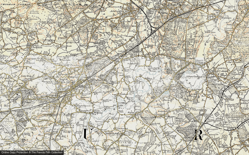 Old Map of Ridgway, 1897-1909 in 1897-1909