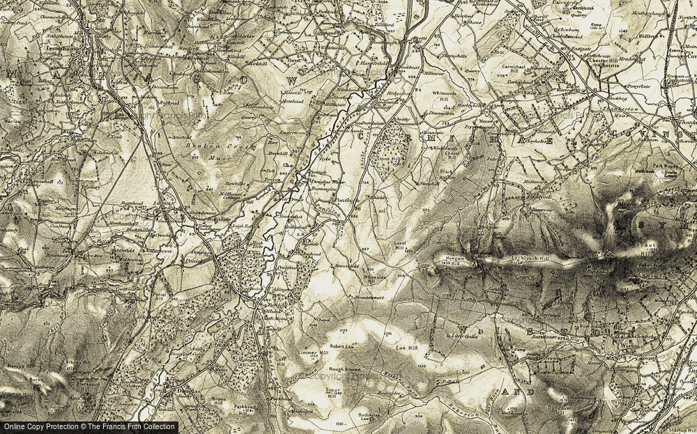Old Map of Rigside, 1904-1905 in 1904-1905
