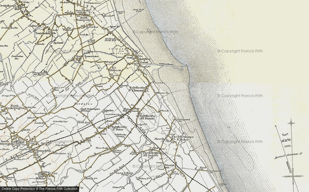 Old Map of Rimac, 1903 in 1903