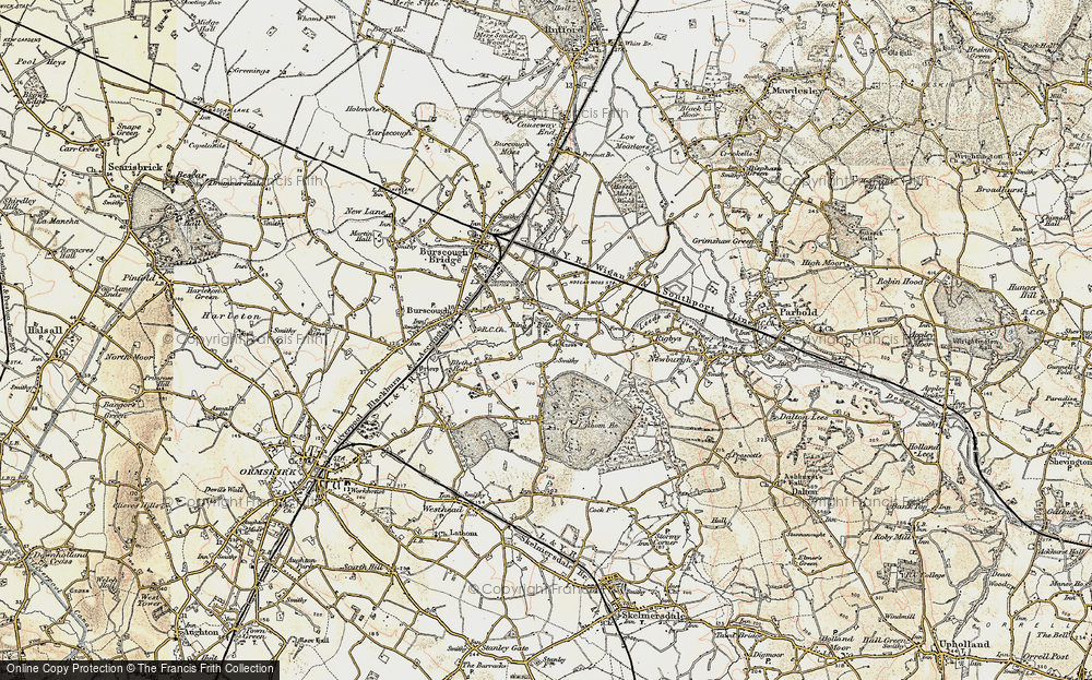 Old Map of Ring o' Bells, 1902-1903 in 1902-1903