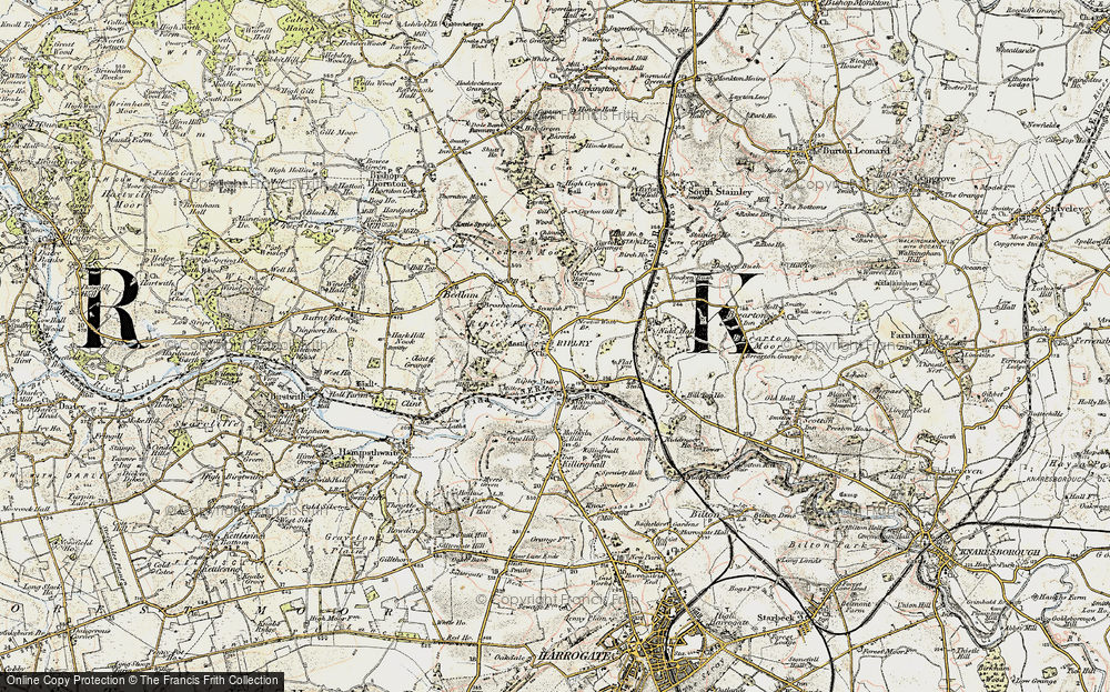 Old Map of Ripley, 1903-1904 in 1903-1904