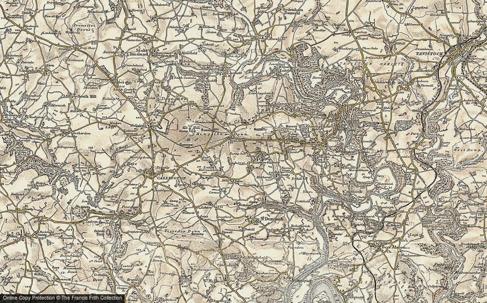 Old Map of Rising Sun, 1899-1900 in 1899-1900