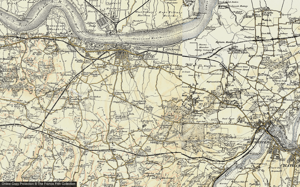 Old Map of Riverview Park, 1897-1898 in 1897-1898