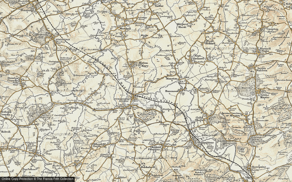 Old Map of Rixon, 1897-1909 in 1897-1909