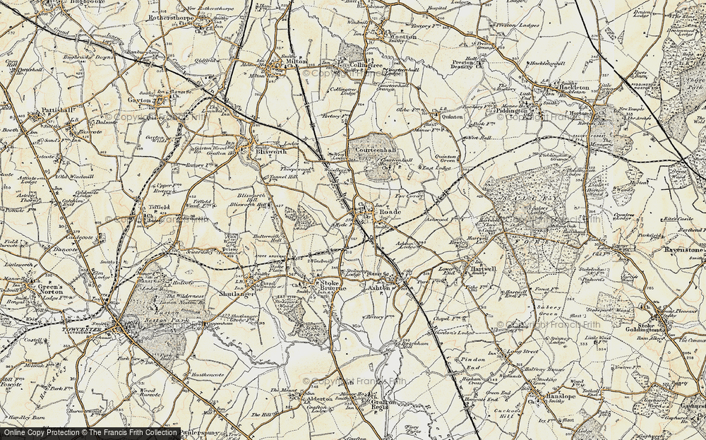 Old Map of Roade, 1898-1901 in 1898-1901