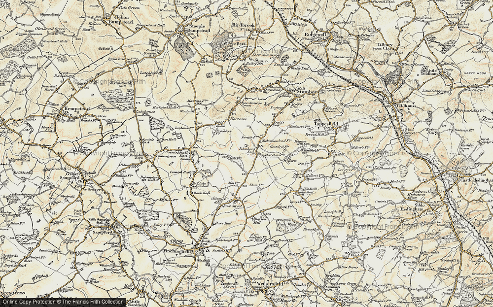 Old Map of Robinhood End, 1898-1901 in 1898-1901