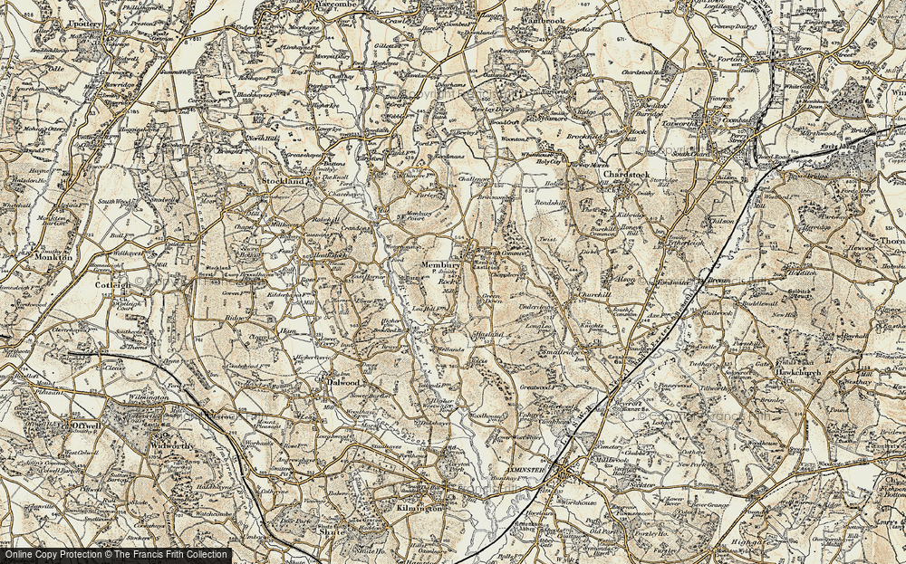 Old Map of Rock, 1898-1900 in 1898-1900