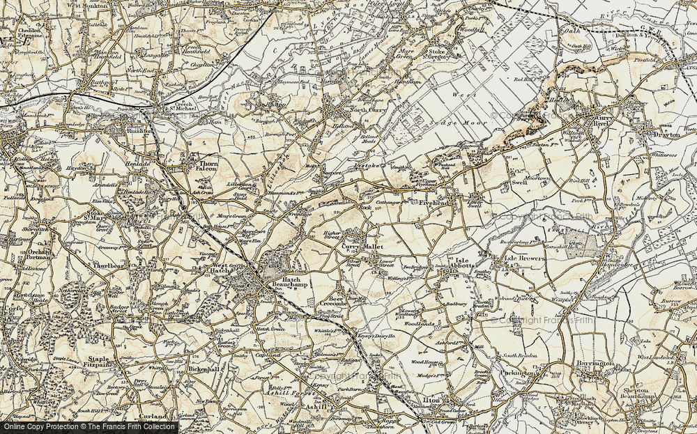 Old Map of Rock, 1898-1900 in 1898-1900