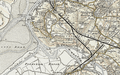 Old map of Rocksavage in 1902-1903