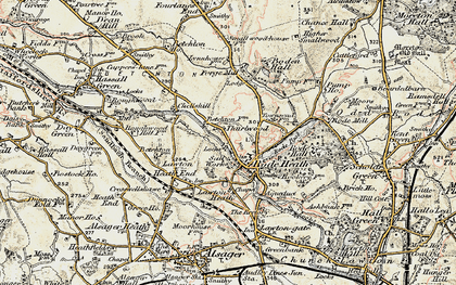 Old map of Rode Heath in 1902-1903