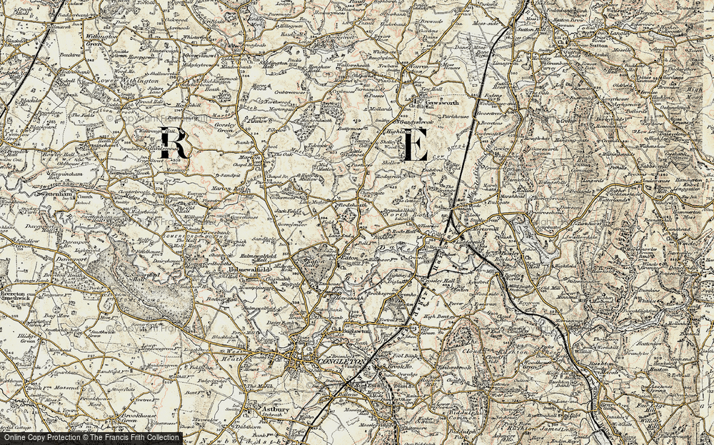 Old Map of Rodeheath, 1902-1903 in 1902-1903