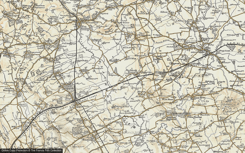 Old Map of Rodgrove, 1897-1909 in 1897-1909