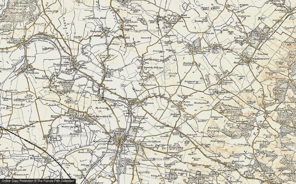 Old Map of Rokemarsh, 1897-1898 in 1897-1898