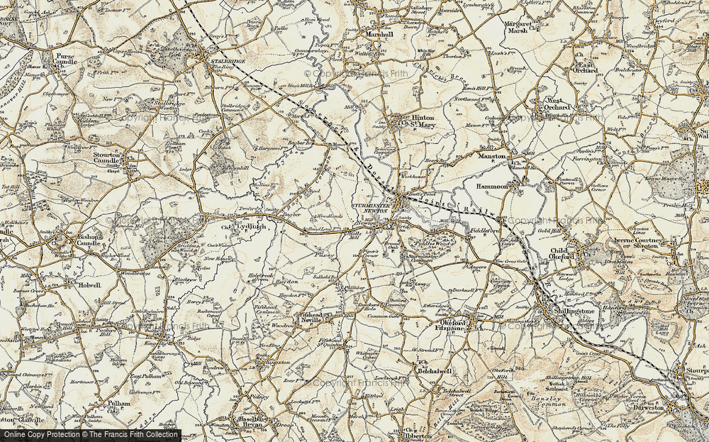 Old Map of Rolls Mill, 1897-1909 in 1897-1909
