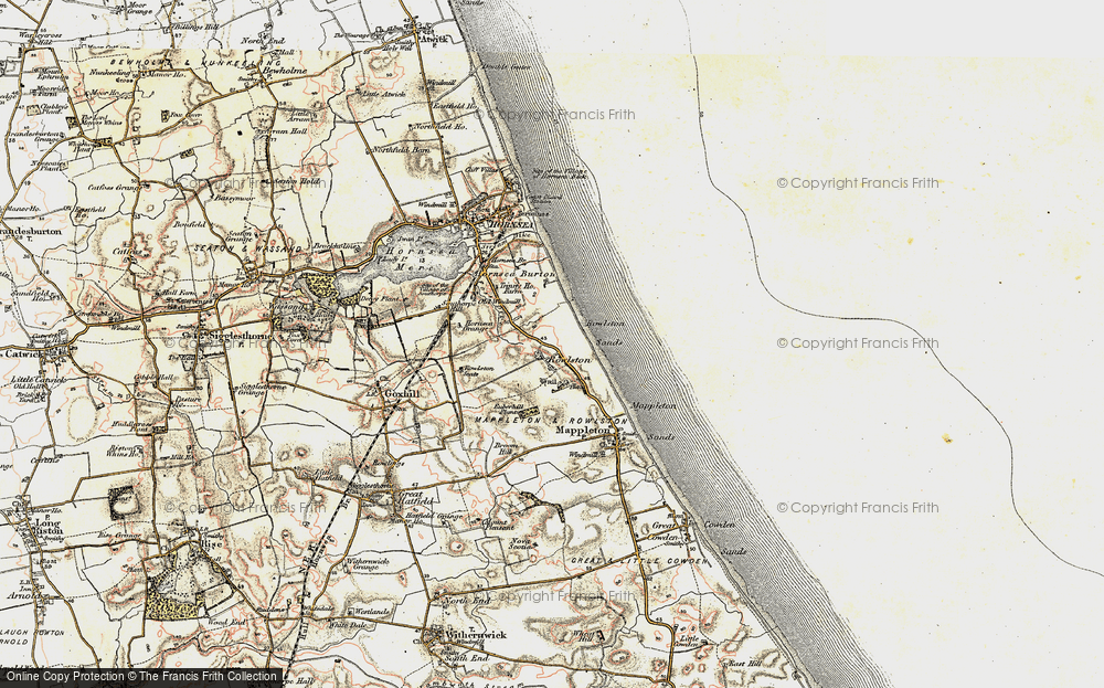 Old Map of Rolston, 1903-1908 in 1903-1908