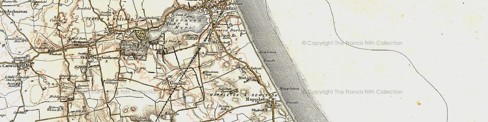 Old map of Rolston in 1903-1908