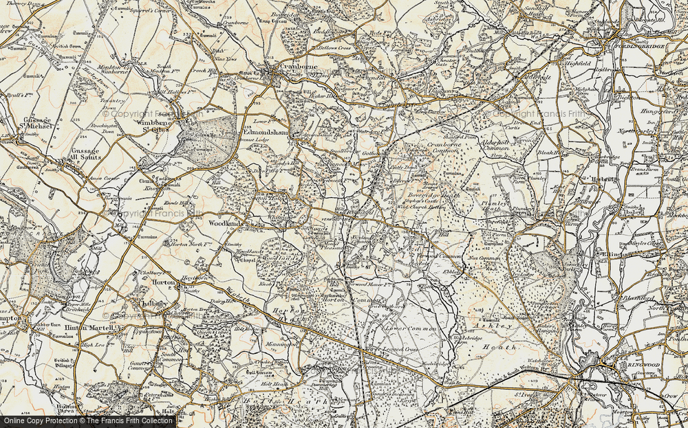 Old Map of Romford, 1897-1909 in 1897-1909