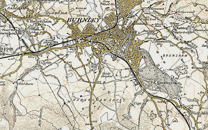 Old map of Rose Hill in 1903